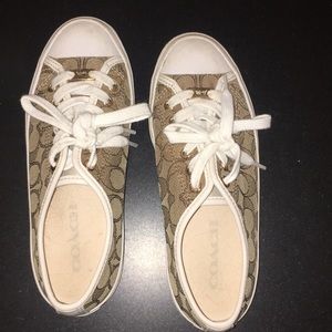 Coach Empire Sneakers (Gold)